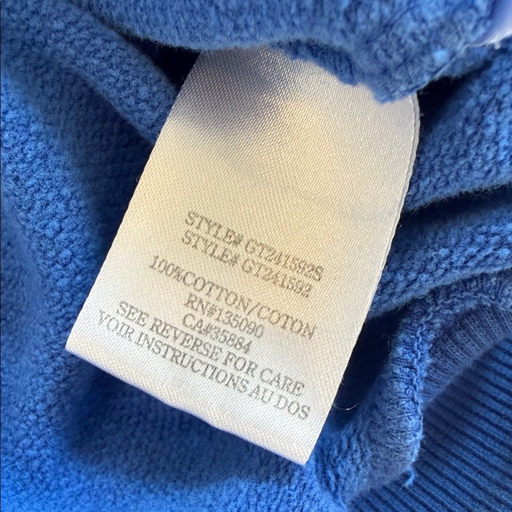 Z SUPPLY Women’s Good Time Sunday Blue Dye Graphic Sweatshirt Size Small - Picture 9 of 9